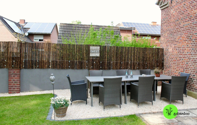 inspiracia bambusový plot